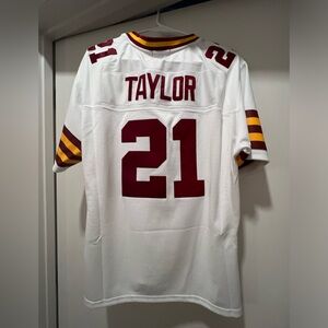 Sean Taylor throwback stitched jersey - never worn. Women’s large